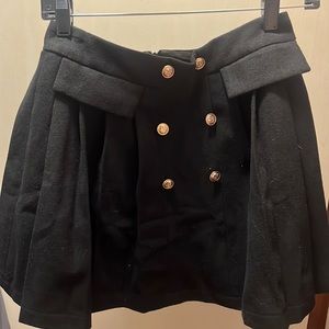 XS Black Mini Skirt Perfect for Fall!